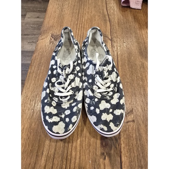 Vans Shoes - Vans Camden Floral Print Sneakers‎ Womens Size 8 Black Lace Up Casual Shoes